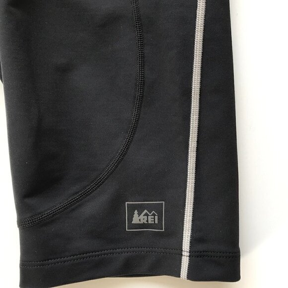 REI CO-OP Women's bike/athletic shorts elastic & drawstring back zipper pocket S - Picture 4 of 9
